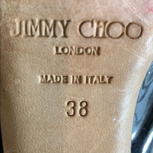 Jimmy Choo Black Patent Erin Slingback Hee… - Picture 6 of 9